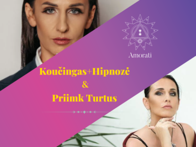 Priimk Turtus & Koučingas + Hipnozė