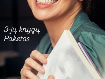 3 Knygų paketas + CD Dovanų